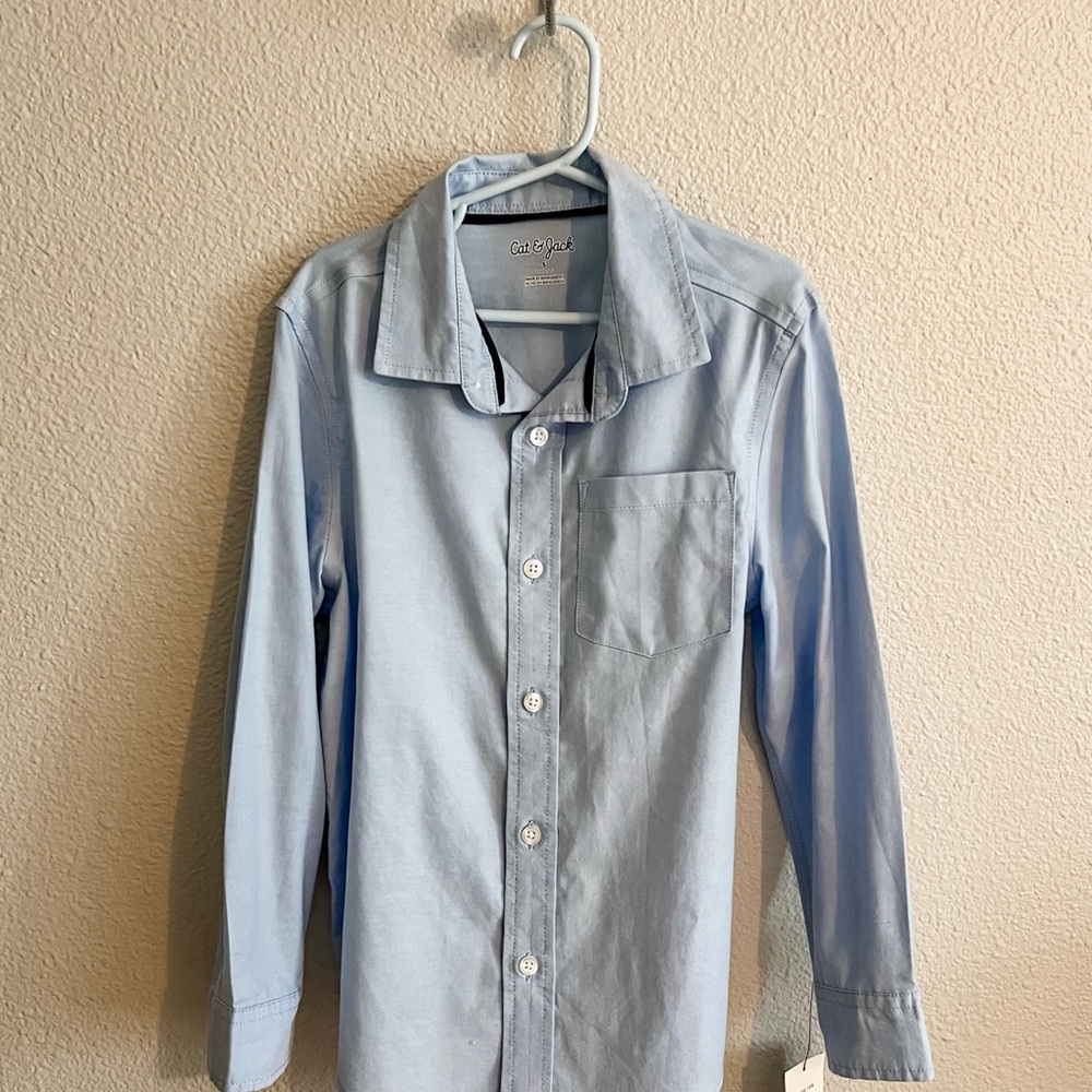 Boy’s Light Blue Button Up Shirt